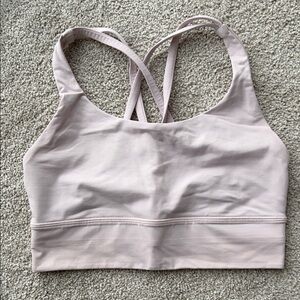 Lululemon Athletica Soft Pink Sports Bra